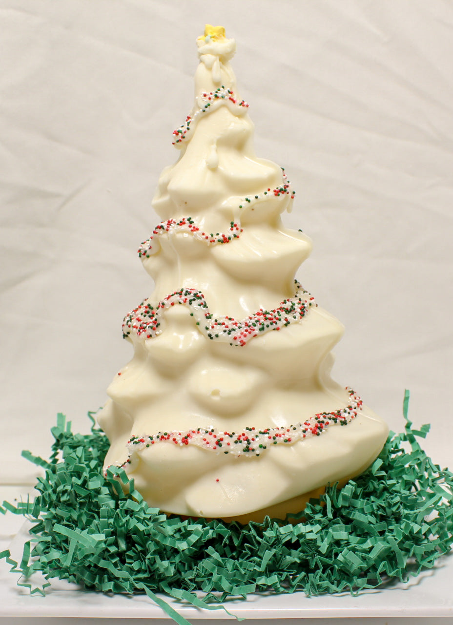 White Chocolate Christmas Tree